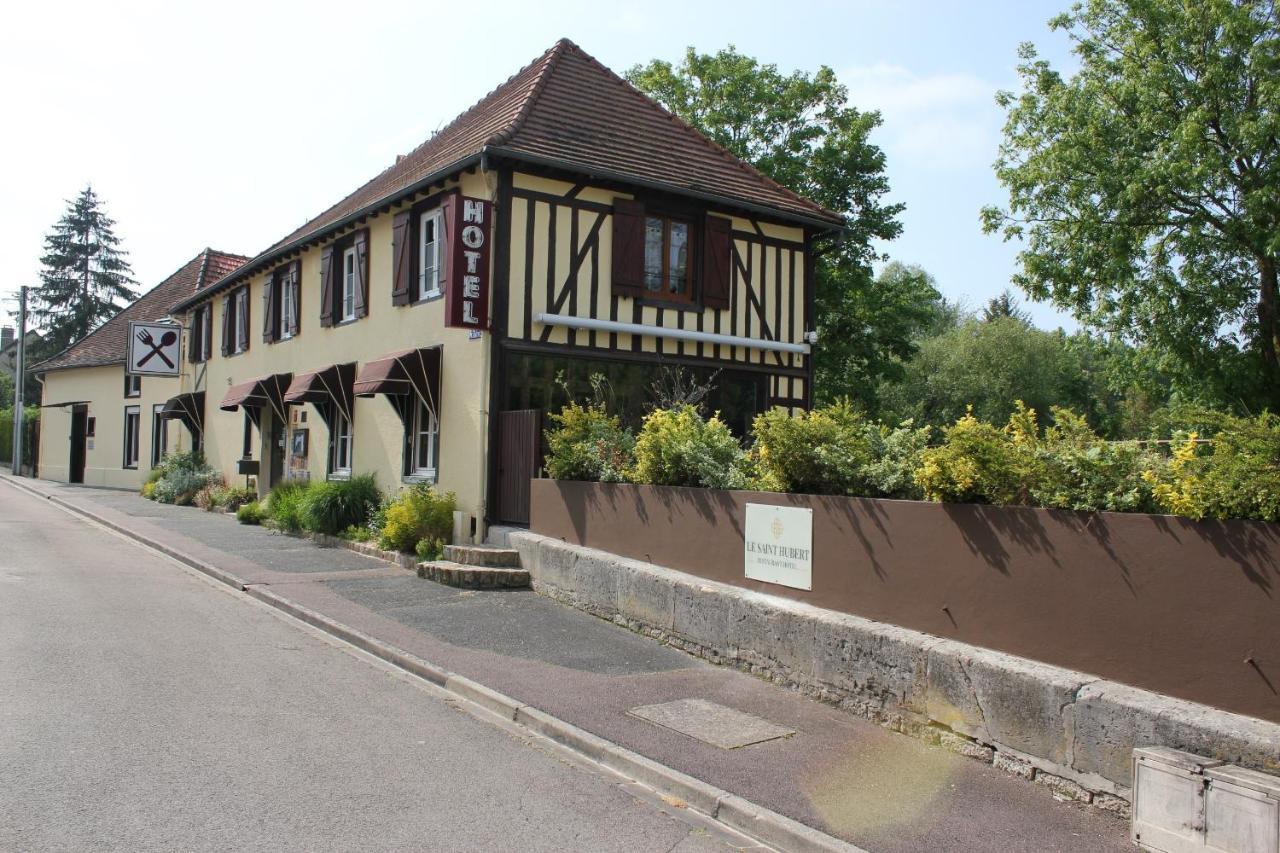 Hotel Le Saint Hubert Arcis-sur-Aube Exterior foto